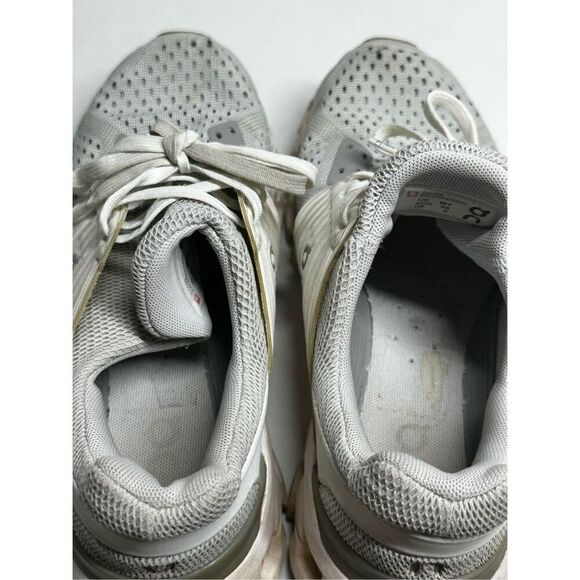 On Cloudswift Womens Running Shoes Lace Up White Gray Size 7 See Description - Picture 13 of 15